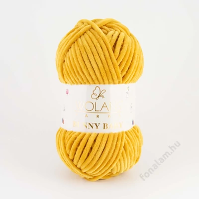 Wolans Bunny Baby fonal 72 Mustár