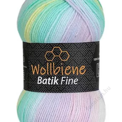 Wollbiene Batik Fine fonal 2010 Pasztell