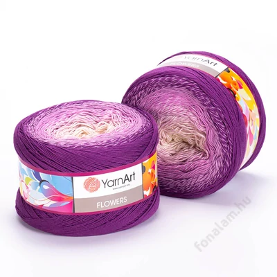 YarnArt Flowers fonal 290 Ibolyka