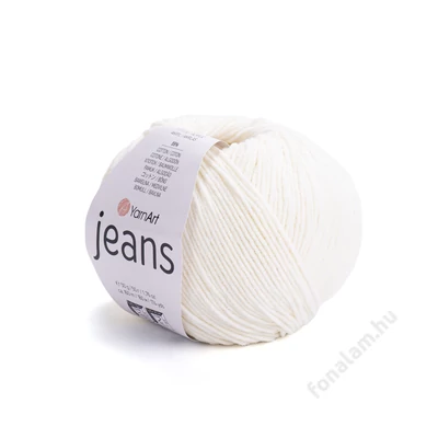 YarnArt Jeans fonal 03 Krém