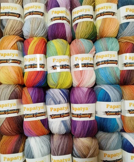 Színátmenetes fonalak